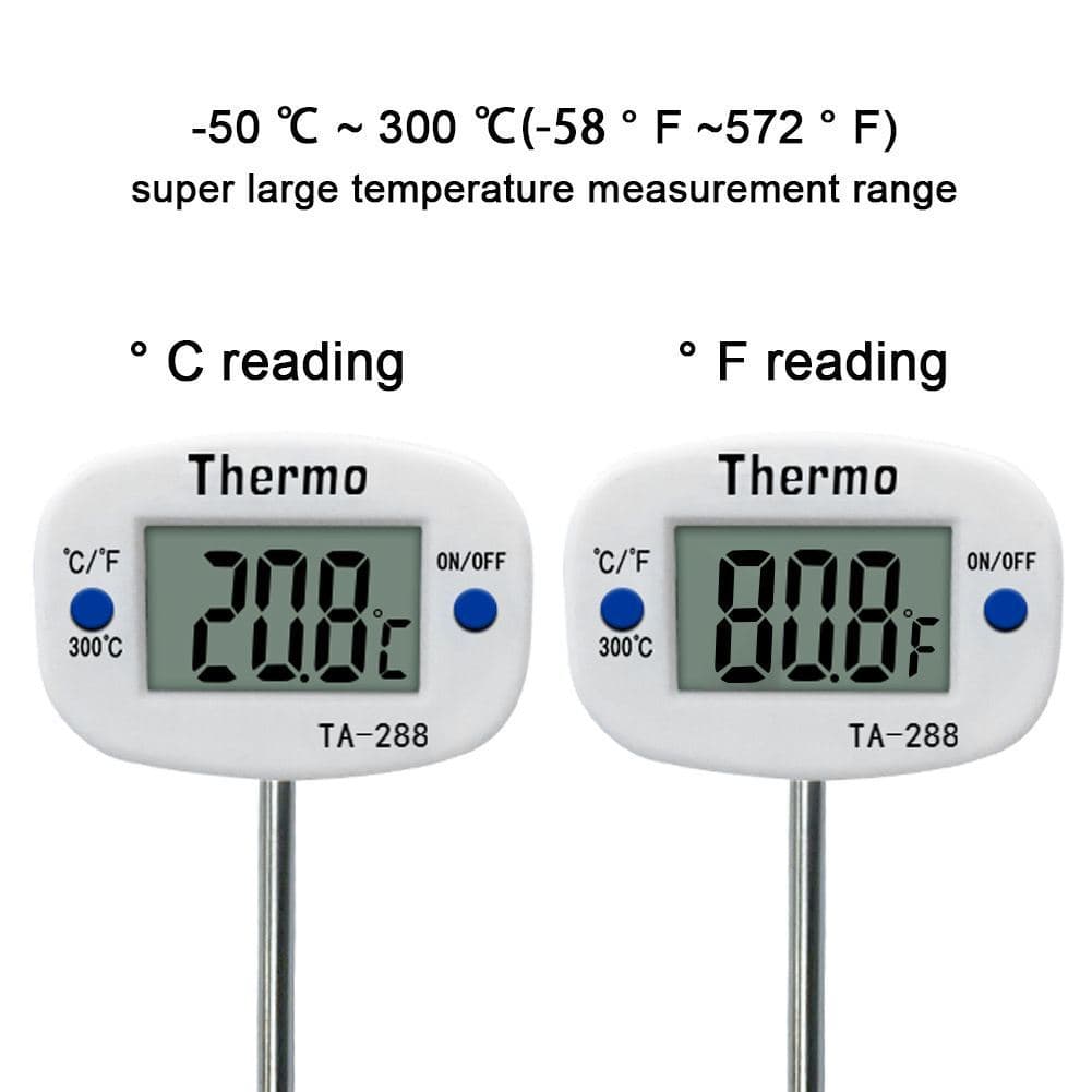 Termometer Makanan Digital -50 s/d 300°C Auto Off untuk Masak, Susu, Kopi & Air 7