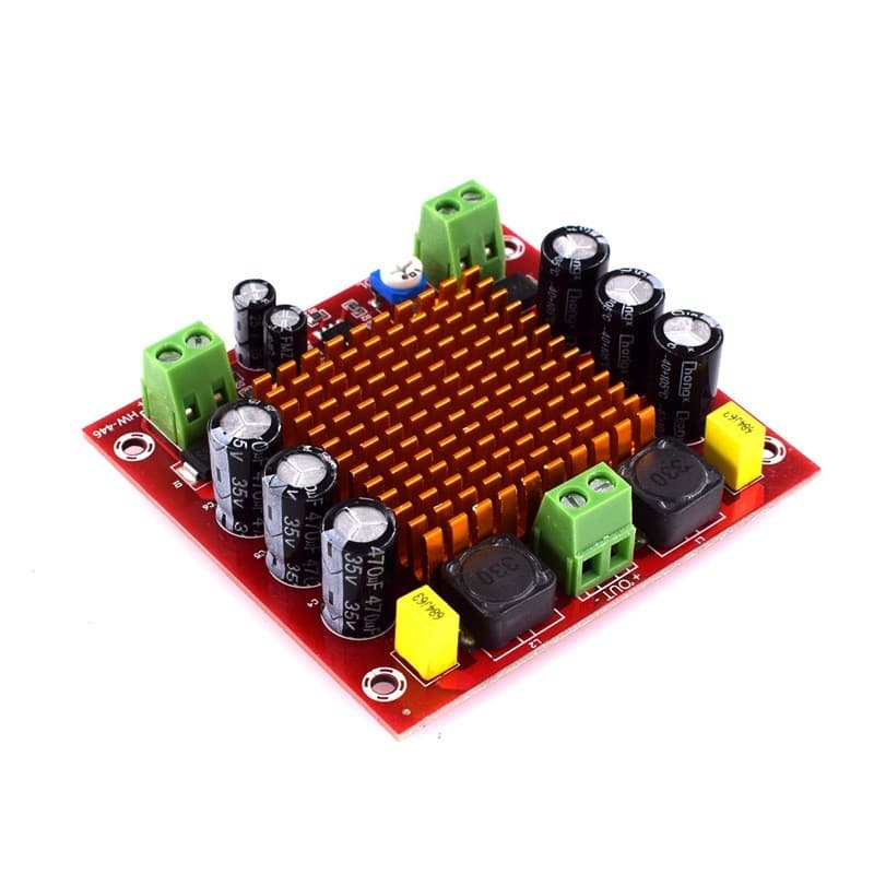 Power Amplifier Mono 150W HW-446 Class D TPA3116D2 + Preamp NE5532 8