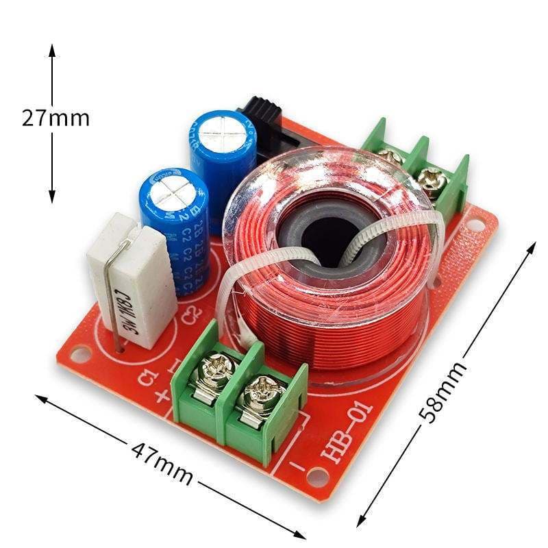Crossover Pasif 1 Way Fullrange WEAH-HB01 Notch Filter Speaker 2-4 Inch 7