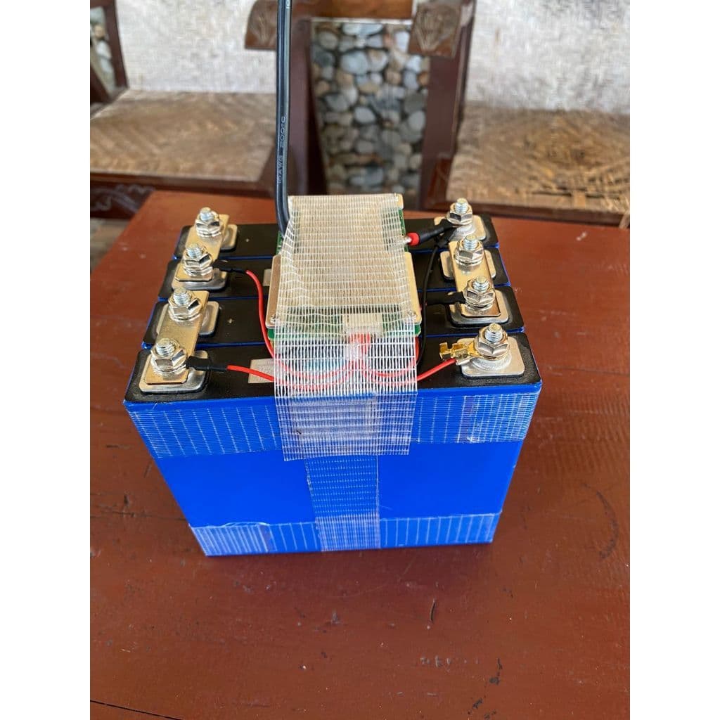 Baterai LiFePO4 12V 50Ah New Cell Prismatic + BMS untuk PLTS & UPS 7