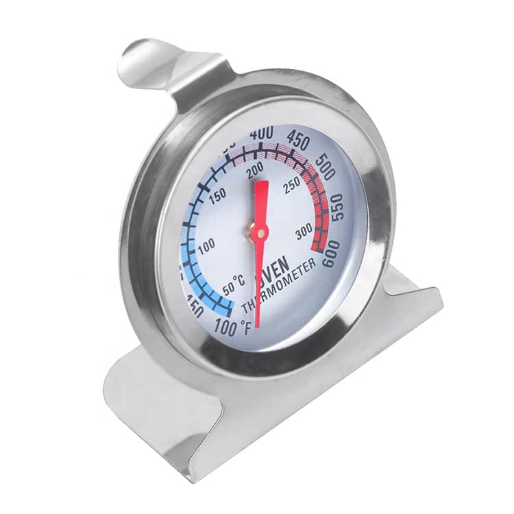 Termometer Oven Analog Stainless Steel 50-300°C untuk Baking & Memasak 8