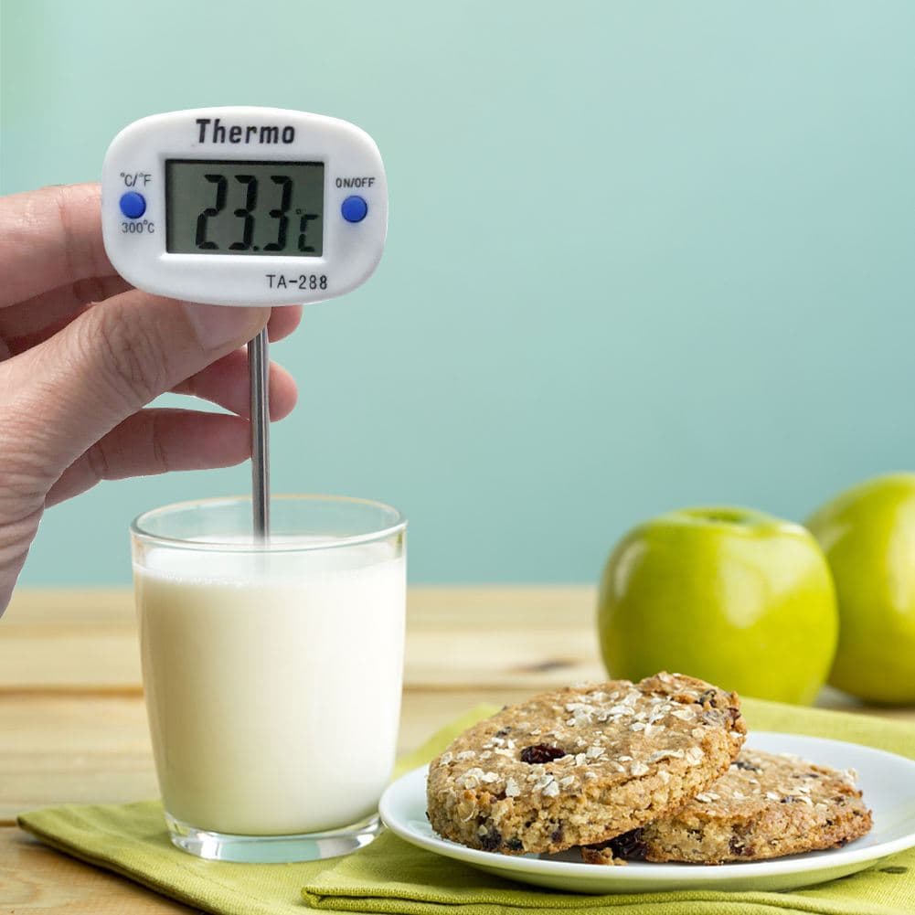 Termometer Makanan Digital -50 s/d 300°C Auto Off untuk Masak, Susu, Kopi & Air 3