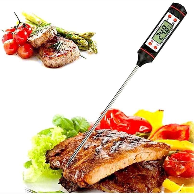 Termometer Digital Makanan & Minyak Goreng Stainless Steel 23 cm -50 s/d 300°C 2