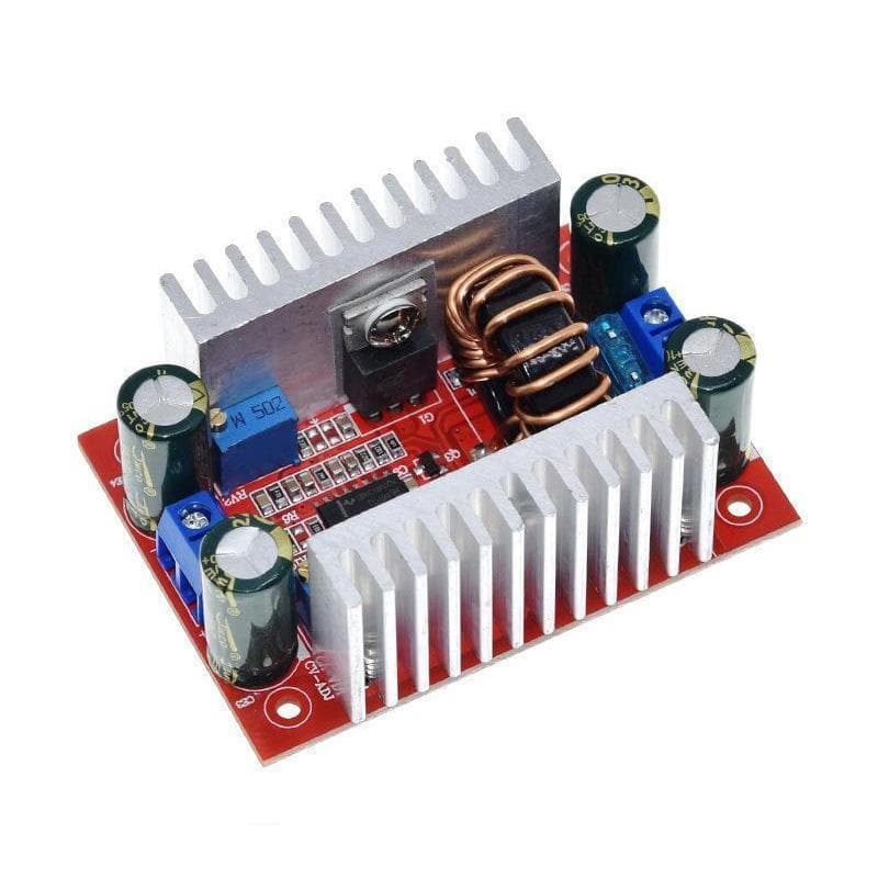 Modul Step Up Boost 400W 15A DC-DC SU-400W Constant Current 8,5-50V ke 10-60V 4