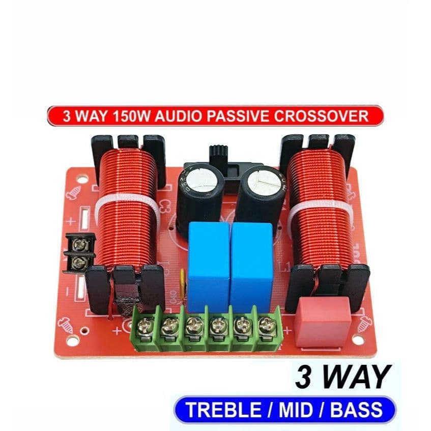 Crossover Pasif 3 Way 150W Treble Middle Bass Kapasitor EPCOS Original 2