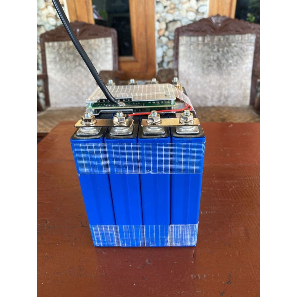 Baterai LiFePO4 12V 50Ah New Cell Prismatic + BMS untuk PLTS & UPS 8
