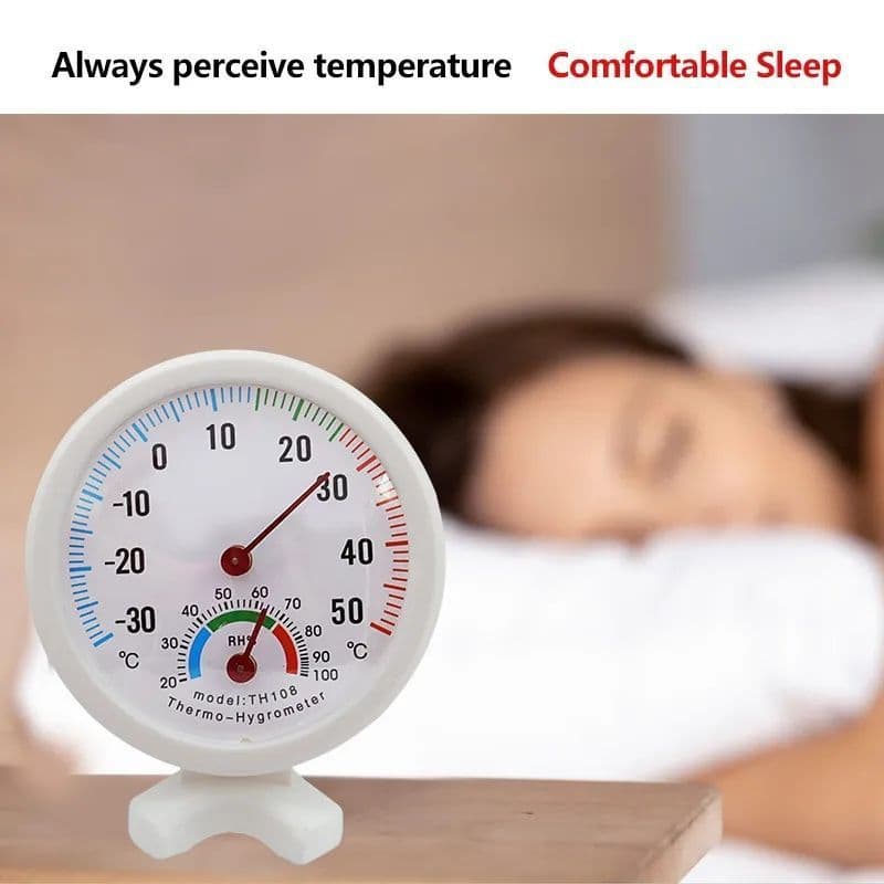 Termometer Hygrometer Analog Pengukur Suhu & Kelembapan Ruangan 2