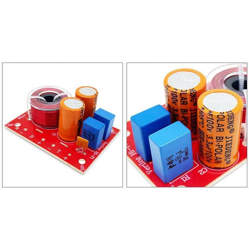 Crossover Pasif 2 Way WEAH D224 Treble Bass 80W untuk Speaker 2-6 Inch 6