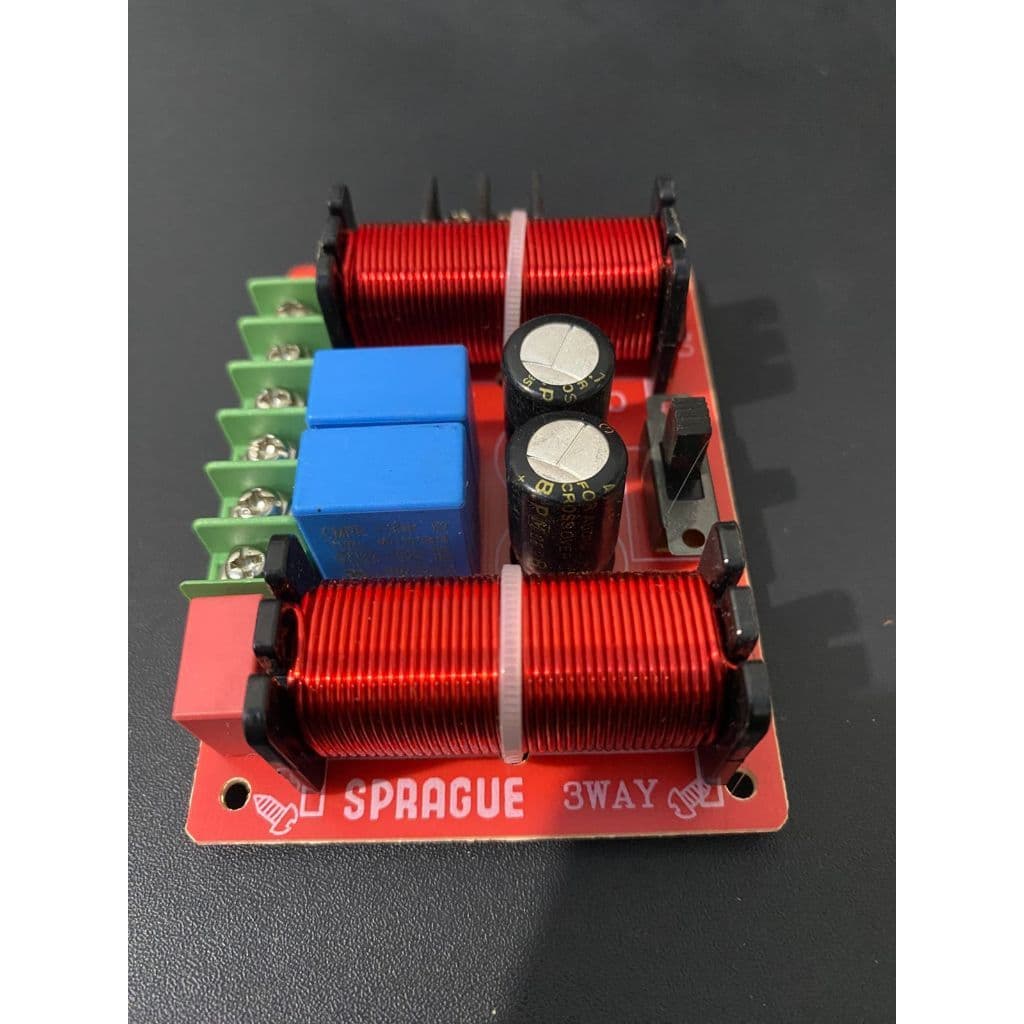 Crossover Pasif 3 Way 150W Treble Middle Bass Kapasitor EPCOS Original 8